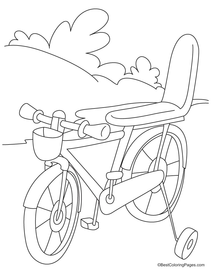 Disegno da colorare: Bicicletta / Bicicletta (Trasporto) #136995 - Pagine da Colorare Stampabili Gratuite