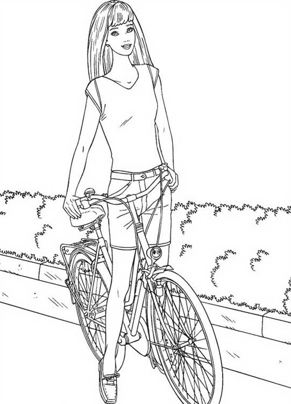 Disegno da colorare: Bicicletta / Bicicletta (Trasporto) #137165 - Pagine da Colorare Stampabili Gratuite