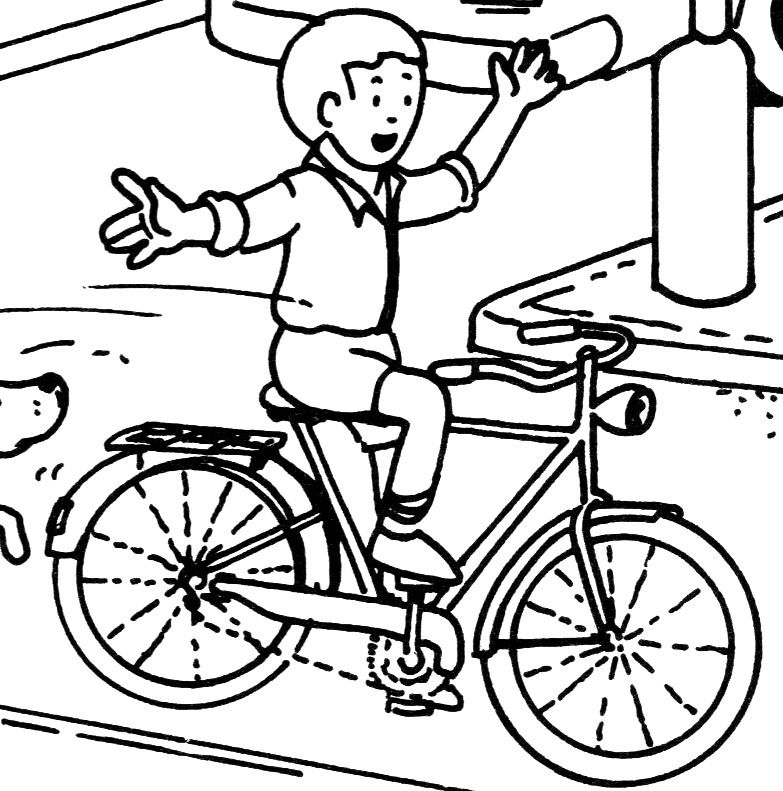 Disegno da colorare: Bicicletta / Bicicletta (Trasporto) #137184 - Pagine da Colorare Stampabili Gratuite