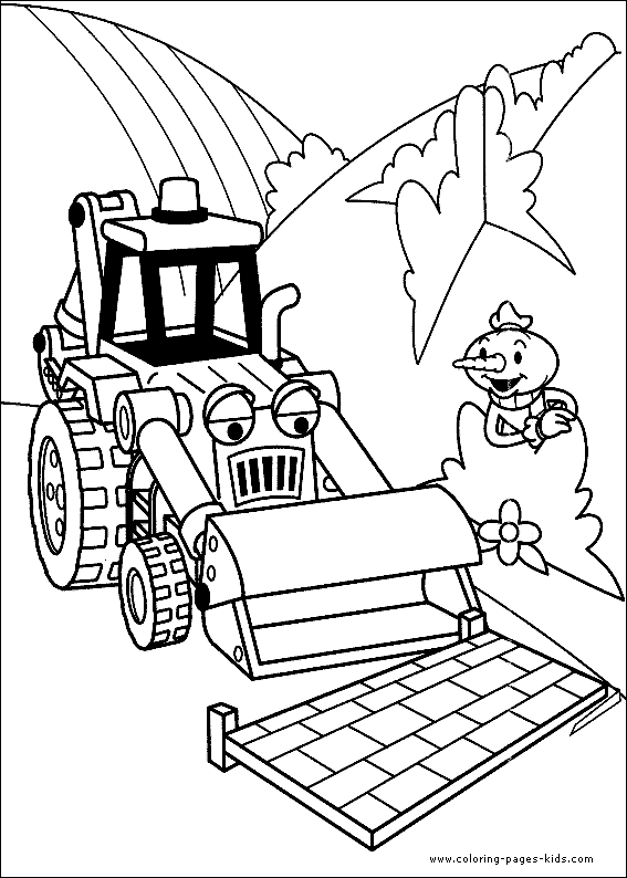 Disegno da colorare: Bulldozer / escavatore meccanico (Trasporto) #141741 - Pagine da Colorare Stampabili Gratuite