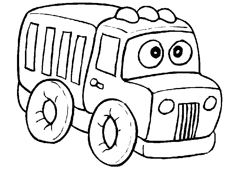 Disegno da colorare: Camion (Trasporto) #135549 - Pagine da Colorare Stampabili Gratuite