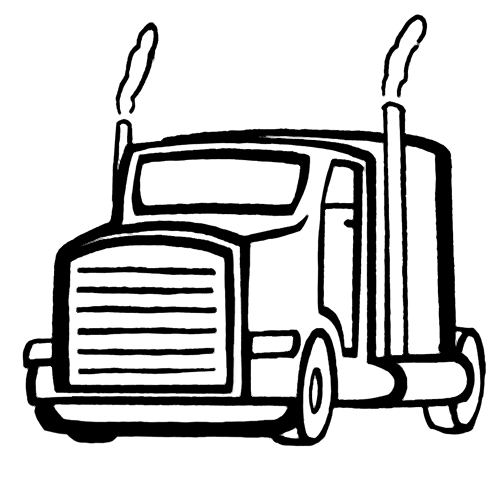 Disegno da colorare: Camion (Trasporto) #135578 - Pagine da Colorare Stampabili Gratuite