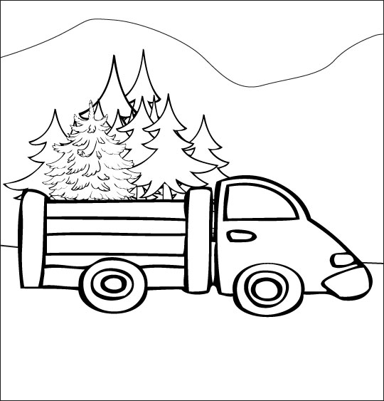 Disegno da colorare: Camion (Trasporto) #135607 - Pagine da Colorare Stampabili Gratuite