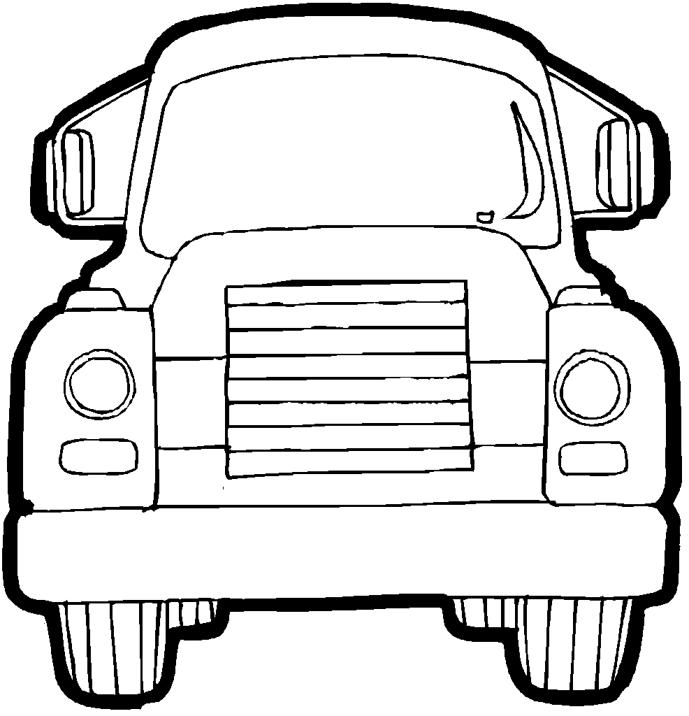 Disegno da colorare: Camion (Trasporto) #135631 - Pagine da Colorare Stampabili Gratuite
