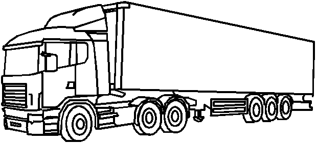 Disegno da colorare: Camion (Trasporto) #135652 - Pagine da Colorare Stampabili Gratuite