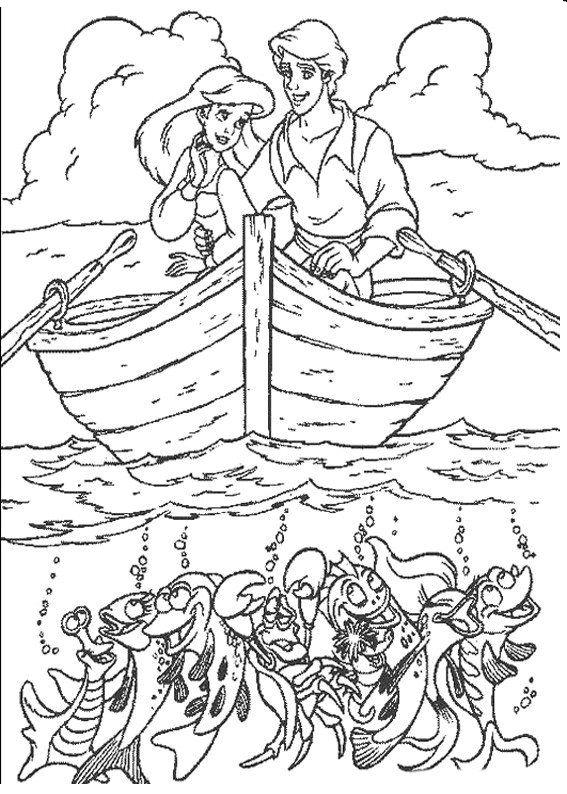 Disegno da colorare: Canoa / barca a remi (Trasporto) #142344 - Pagine da Colorare Stampabili Gratuite