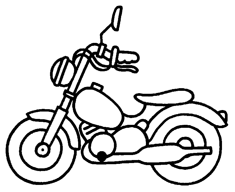 Disegno da colorare: Moto (Trasporto) #136293 - Pagine da Colorare Stampabili Gratuite