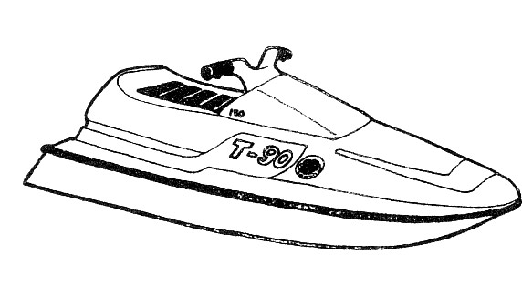 Disegno da colorare: Moto d'acqua / Seadoo (Trasporto) #139938 - Pagine da Colorare Stampabili Gratuite