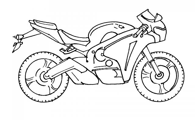 Disegno da colorare: Motocross (Trasporto) #136514 - Pagine da Colorare Stampabili Gratuite