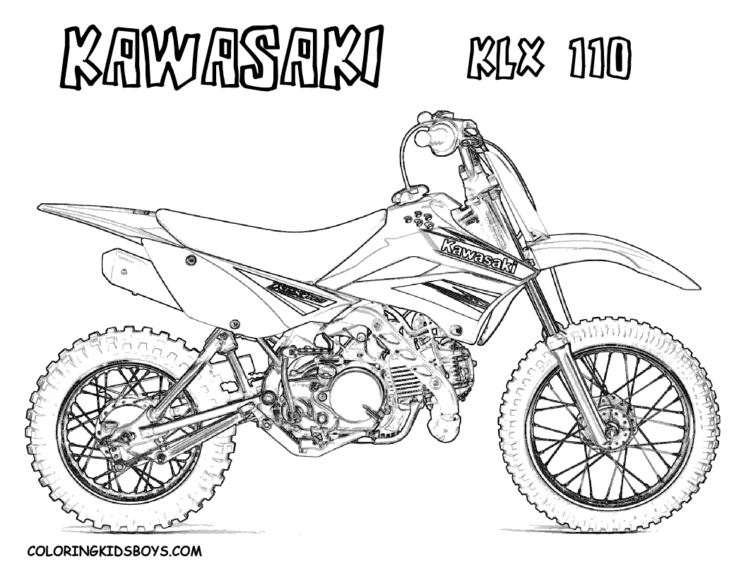 Disegno da colorare: Motocross (Trasporto) #136597 - Pagine da Colorare Stampabili Gratuite