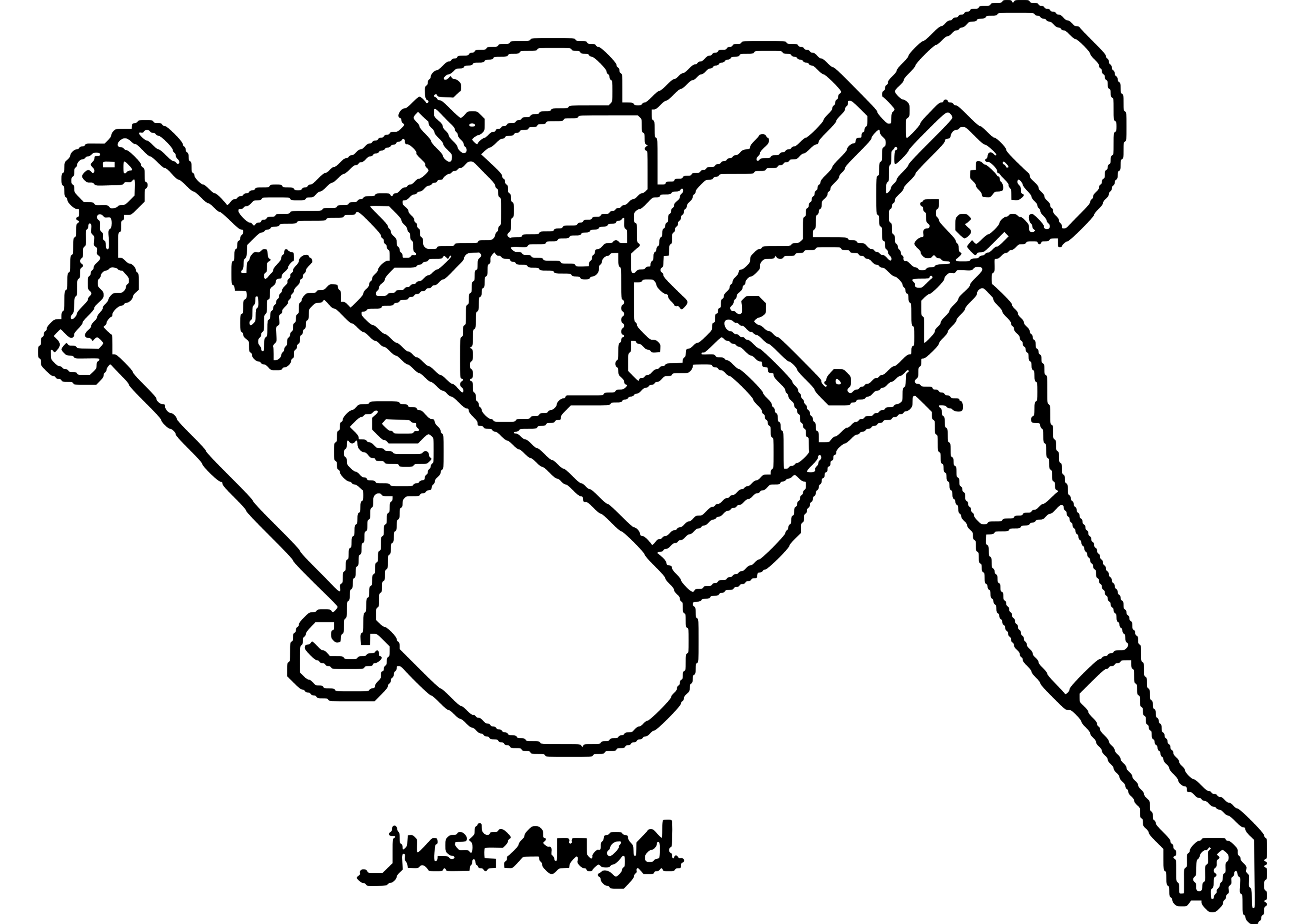 Disegno da colorare: Skateboard / Skateboard (Trasporto) #139341 - Pagine da Colorare Stampabili Gratuite
