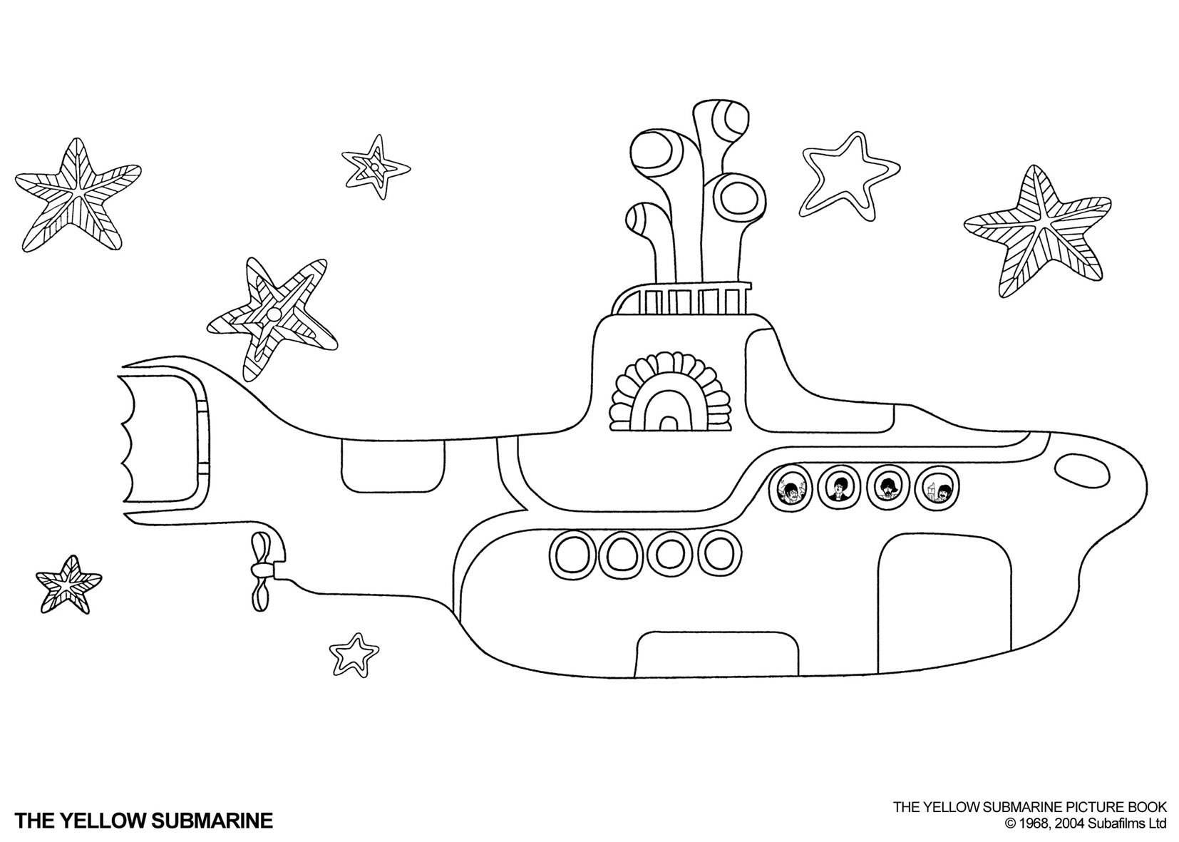 Disegno da colorare: Sottomarino (Trasporto) #137697 - Pagine da Colorare Stampabili Gratuite