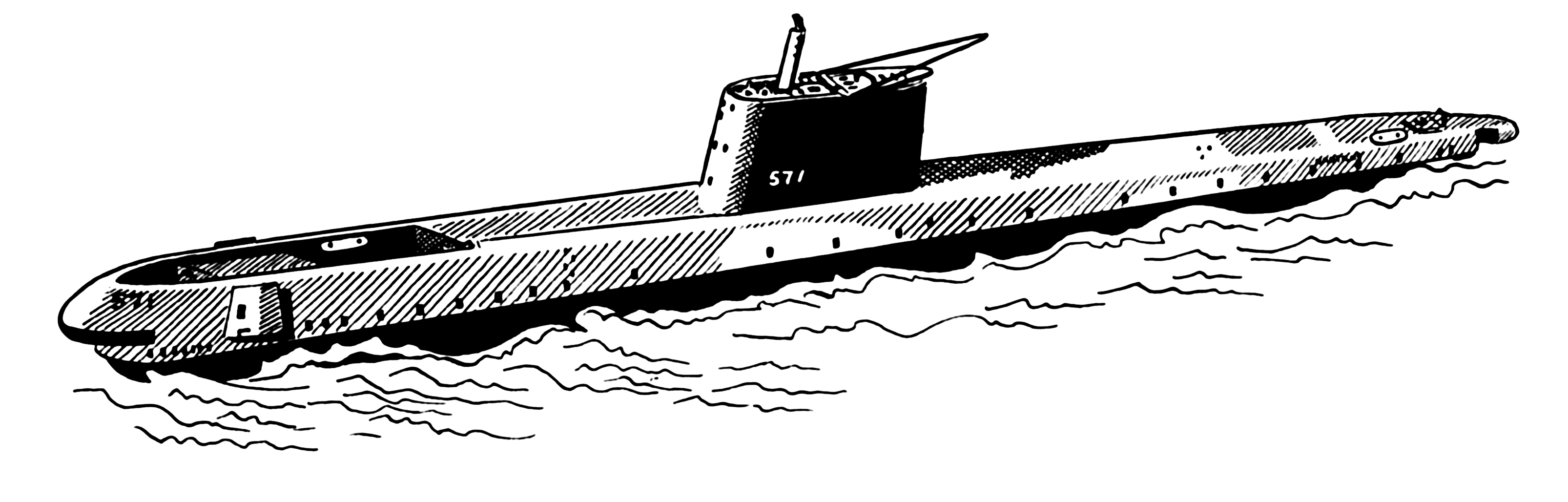 Disegno da colorare: Sottomarino (Trasporto) #137752 - Pagine da Colorare Stampabili Gratuite