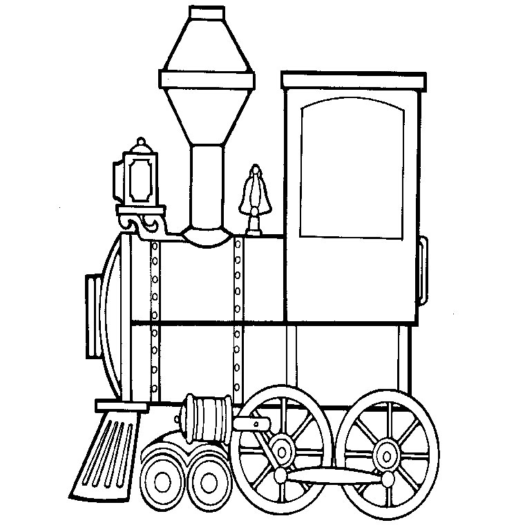Disegno da colorare: Treno / Locomotiva (Trasporto) #135028 - Pagine da Colorare Stampabili Gratuite