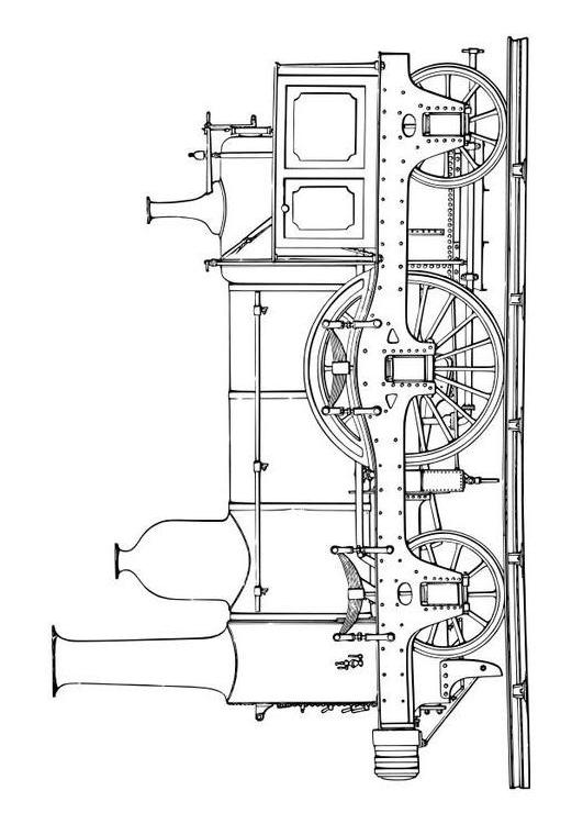 Disegno da colorare: Treno / Locomotiva (Trasporto) #135031 - Pagine da Colorare Stampabili Gratuite