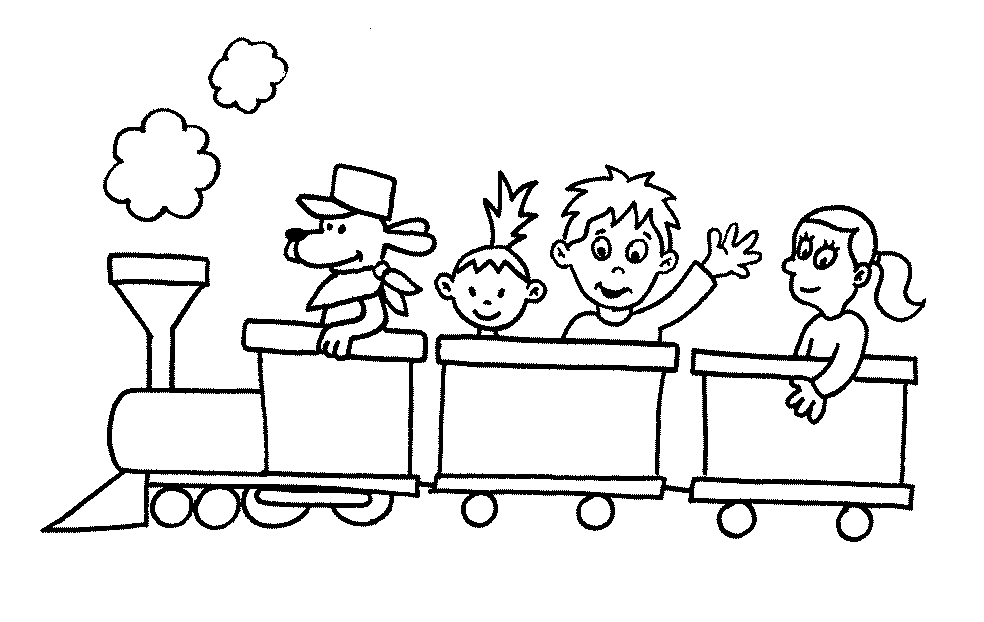 Disegno da colorare: Treno / Locomotiva (Trasporto) #135049 - Pagine da Colorare Stampabili Gratuite
