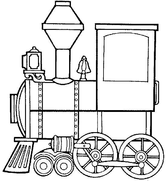 Disegno da colorare: Treno / Locomotiva (Trasporto) #135068 - Pagine da Colorare Stampabili Gratuite