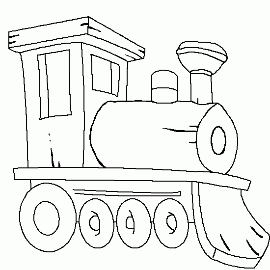 Disegno da colorare: Treno / Locomotiva (Trasporto) #135086 - Pagine da Colorare Stampabili Gratuite