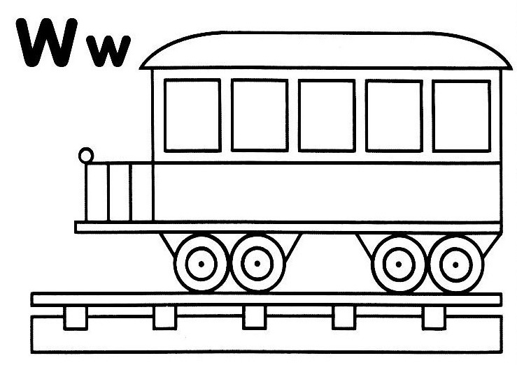 Disegno da colorare: Treno / Locomotiva (Trasporto) #135093 - Pagine da Colorare Stampabili Gratuite