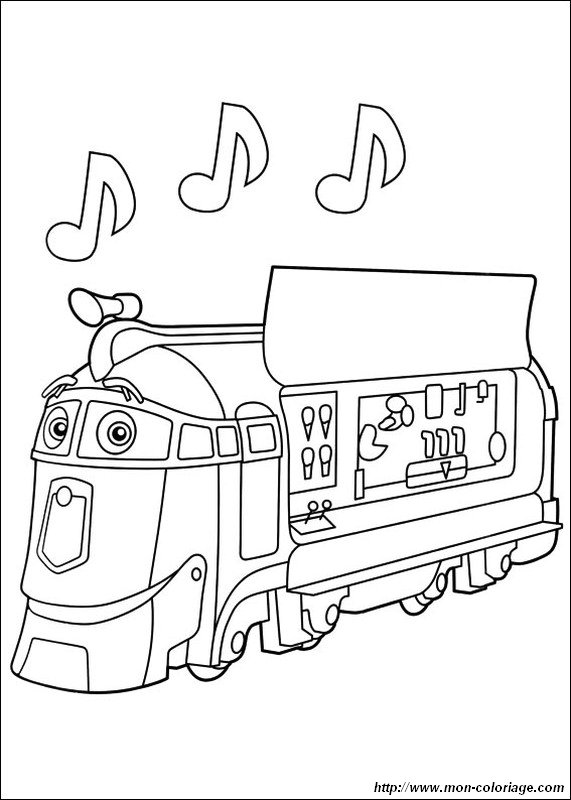 Disegno da colorare: Treno / Locomotiva (Trasporto) #135155 - Pagine da Colorare Stampabili Gratuite