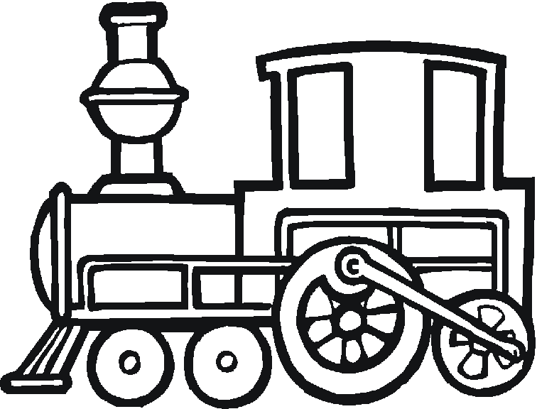 Disegno da colorare: Treno / Locomotiva (Trasporto) #135188 - Pagine da Colorare Stampabili Gratuite