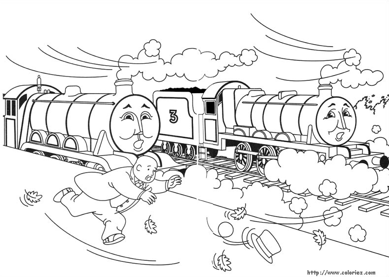 Disegno da colorare: Treno / Locomotiva (Trasporto) #135246 - Pagine da Colorare Stampabili Gratuite