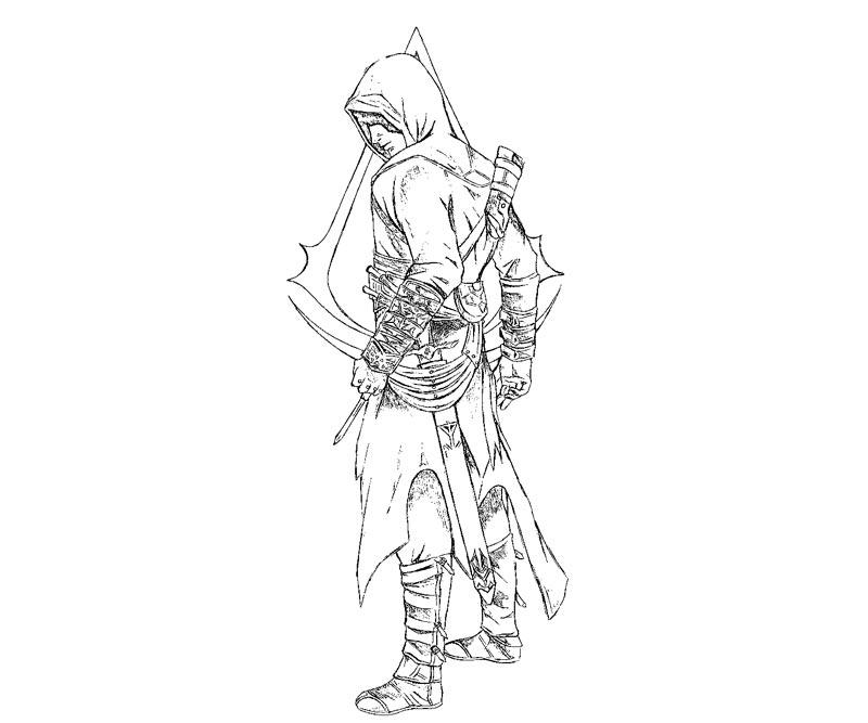 Disegno da colorare: Assassin's Creed (Videogiochi) #111946 - Pagine da Colorare Stampabili Gratuite