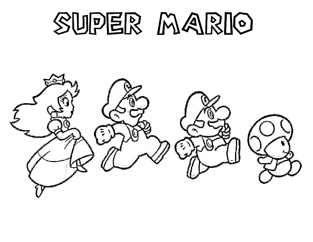 Disegno da colorare: Mario Bros (Videogiochi) #112491 - Pagine da Colorare Stampabili Gratuite