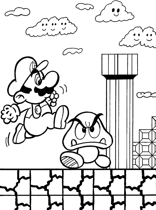 Disegno da colorare: Mario Bros (Videogiochi) #112507 - Pagine da Colorare Stampabili Gratuite