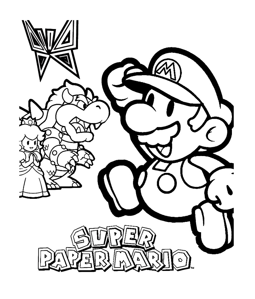 Disegno da colorare: Mario Bros (Videogiochi) #112526 - Pagine da Colorare Stampabili Gratuite