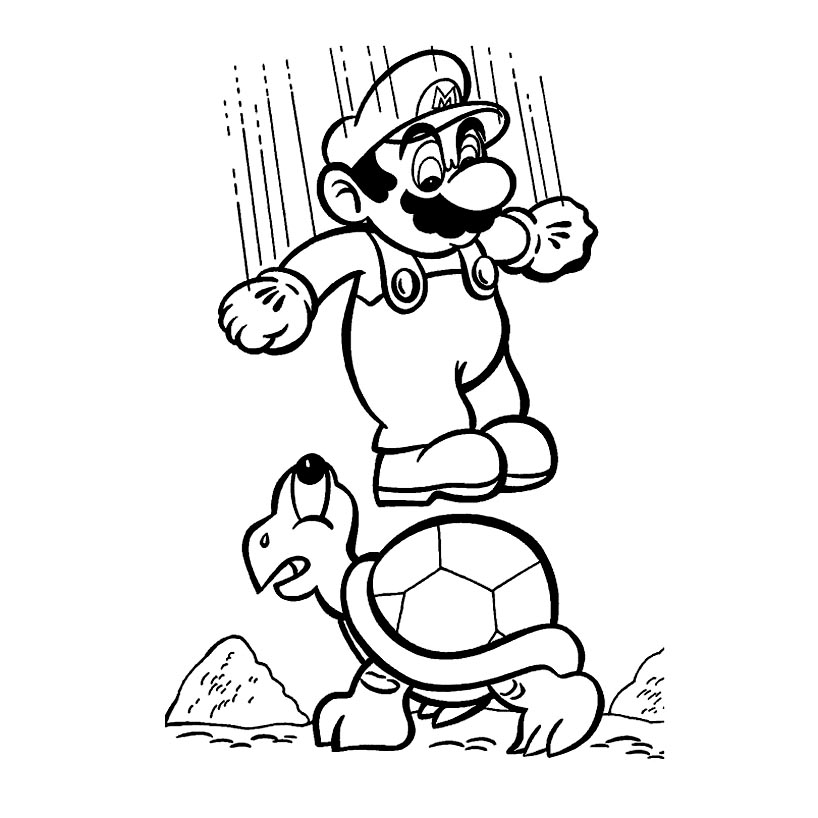Disegno da colorare: Mario Bros (Videogiochi) #112545 - Pagine da Colorare Stampabili Gratuite