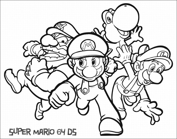 Disegno da colorare: Mario Bros (Videogiochi) #112551 - Pagine da Colorare Stampabili Gratuite
