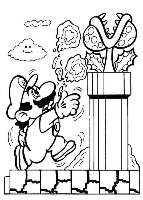 Disegno da colorare: Mario Bros (Videogiochi) #112562 - Pagine da Colorare Stampabili Gratuite