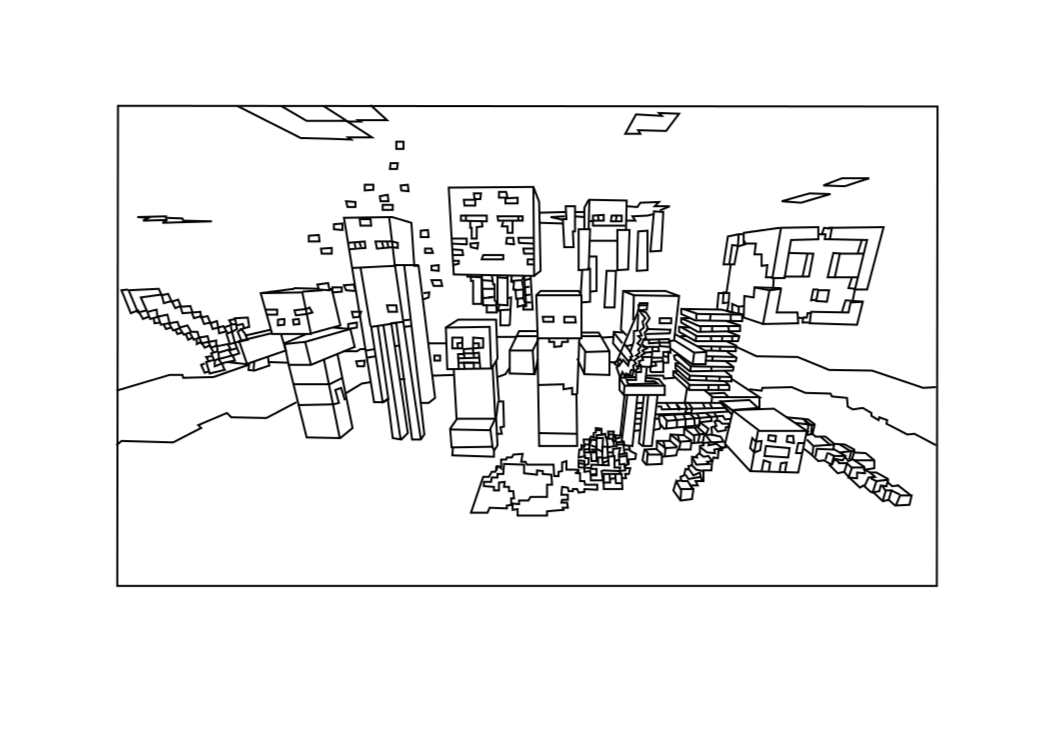 Disegno da colorare: Minecraft (Videogiochi) #113790 - Pagine da Colorare Stampabili Gratuite