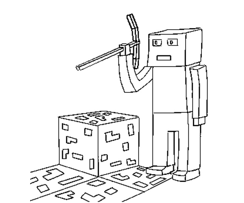 Disegno da colorare: Minecraft (Videogiochi) #113834 - Pagine da Colorare Stampabili Gratuite