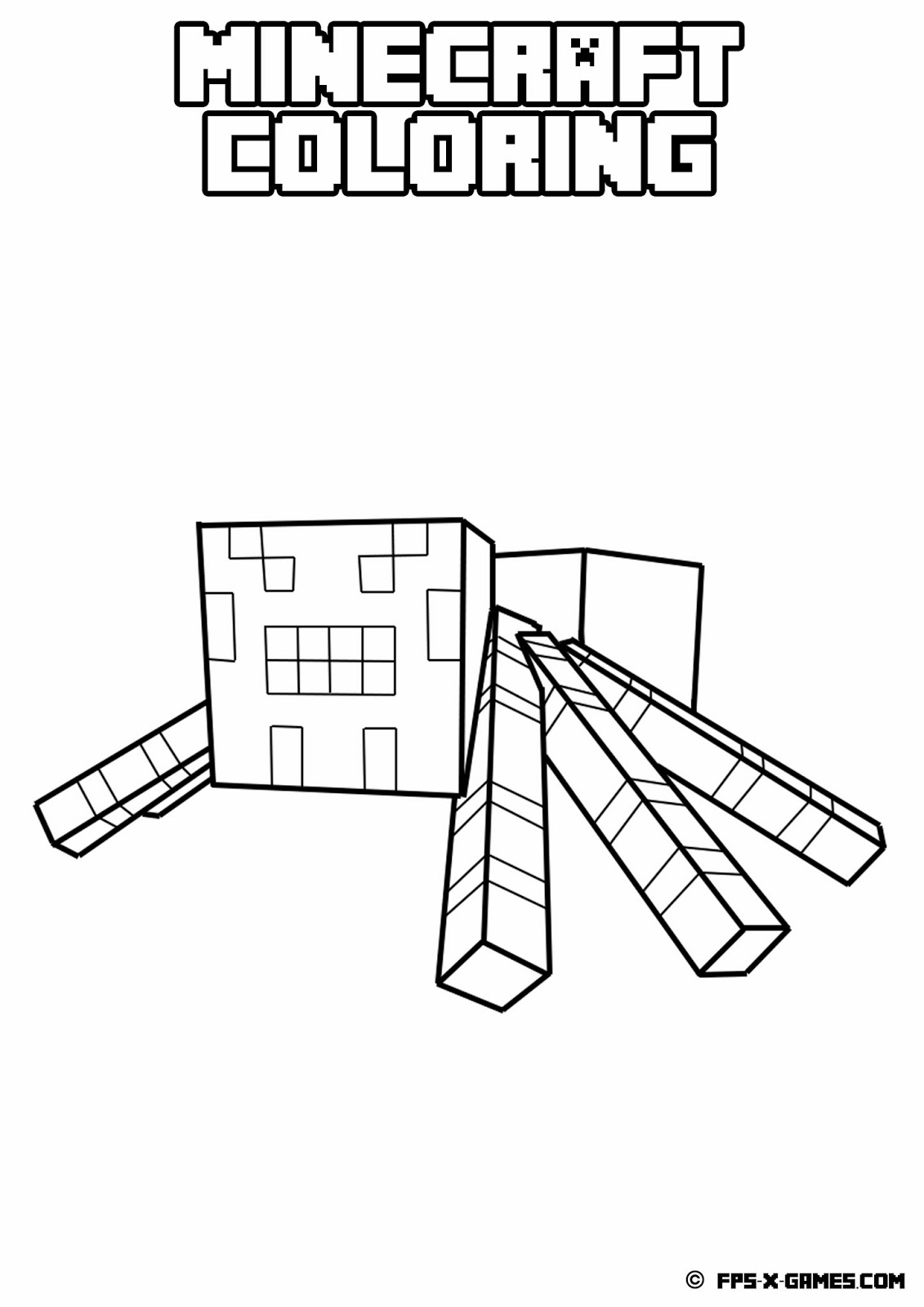 Disegno da colorare: Minecraft (Videogiochi) #113846 - Pagine da Colorare Stampabili Gratuite