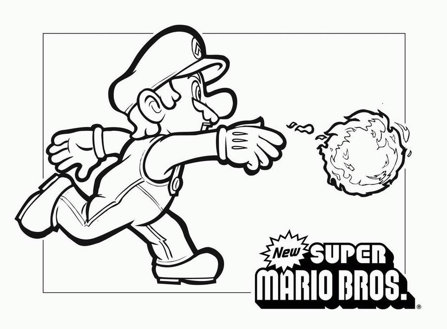 Disegno da colorare: Super Mario Bros. (Videogiochi) #153566 - Pagine da Colorare Stampabili Gratuite