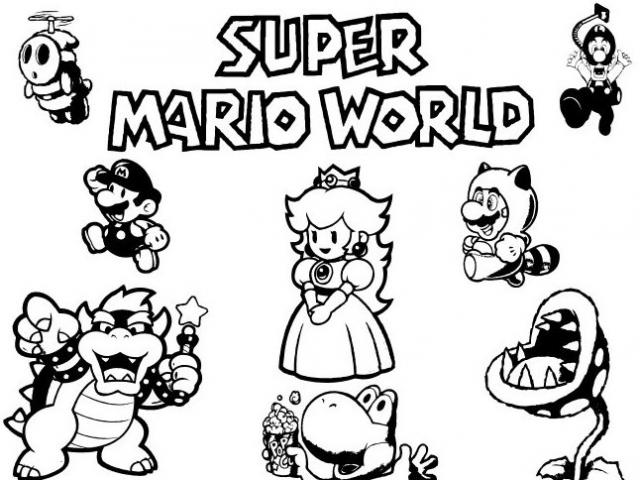 Disegno da colorare: Super Mario Bros. (Videogiochi) #153593 - Pagine da Colorare Stampabili Gratuite