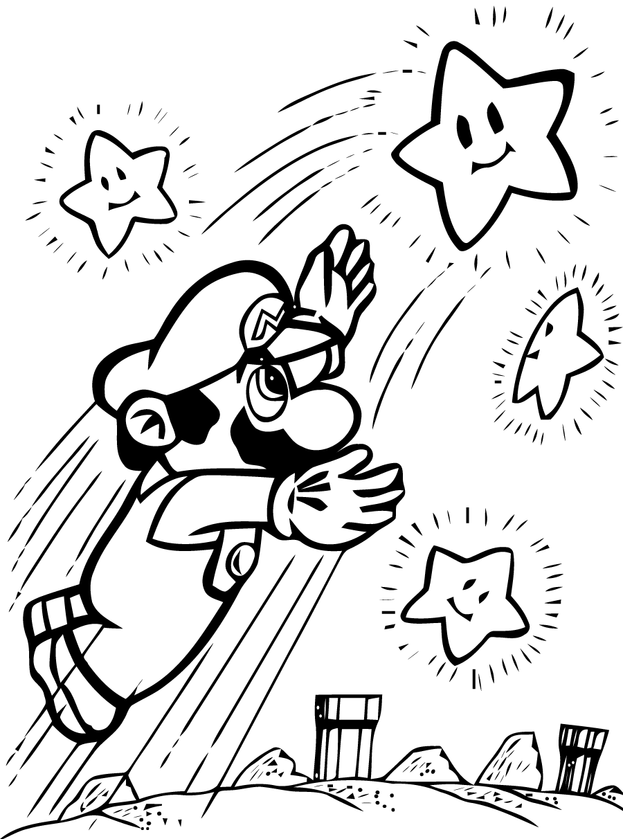 Disegno da colorare: Super Mario Bros. (Videogiochi) #153594 - Pagine da Colorare Stampabili Gratuite