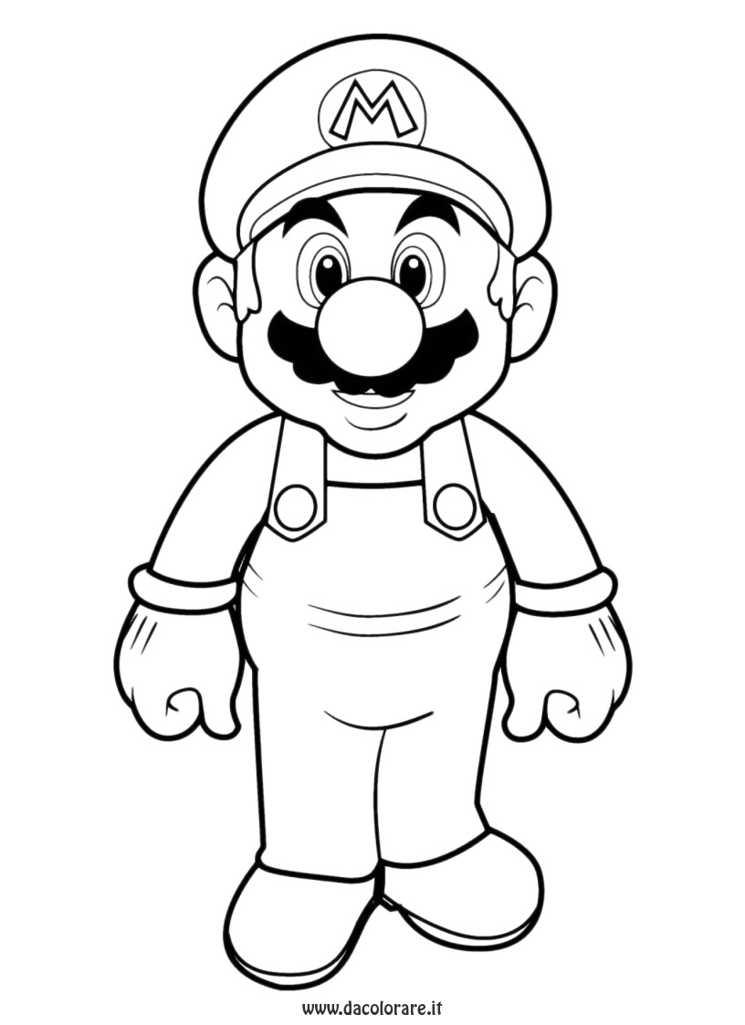 Disegno da colorare: Super Mario Bros. (Videogiochi) #153604 - Pagine da Colorare Stampabili Gratuite