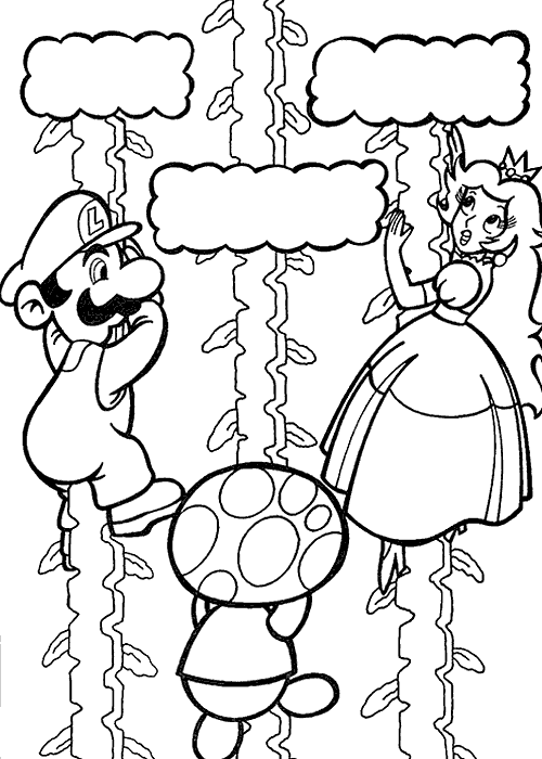 Disegno da colorare: Super Mario Bros. (Videogiochi) #153610 - Pagine da Colorare Stampabili Gratuite