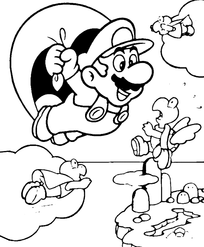 Disegno da colorare: Super Mario Bros. (Videogiochi) #153622 - Pagine da Colorare Stampabili Gratuite