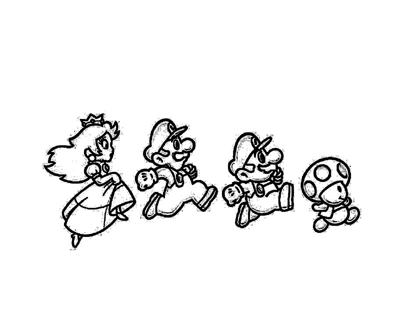 Disegno da colorare: Super Mario Bros. (Videogiochi) #153630 - Pagine da Colorare Stampabili Gratuite