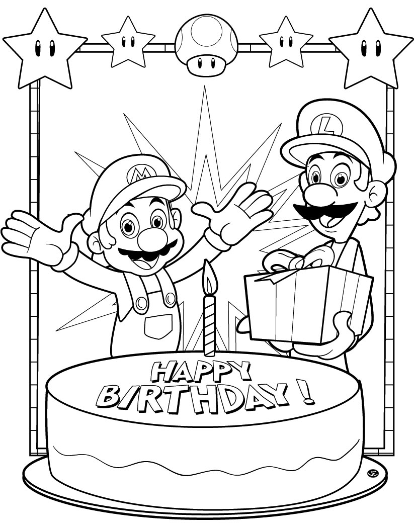 Disegno da colorare: Super Mario Bros. (Videogiochi) #153660 - Pagine da Colorare Stampabili Gratuite