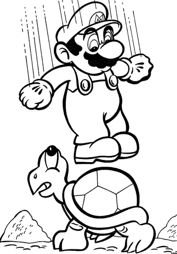 Disegno da colorare: Super Mario Bros. (Videogiochi) #153668 - Pagine da Colorare Stampabili Gratuite