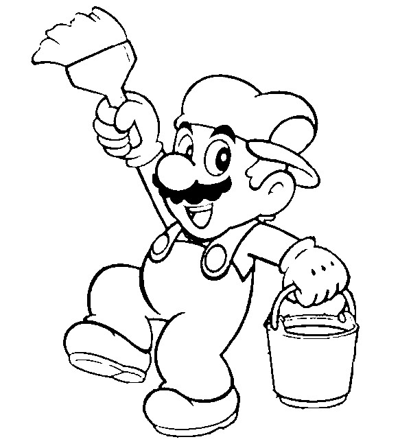 Disegno da colorare: Super Mario Bros. (Videogiochi) #153669 - Pagine da Colorare Stampabili Gratuite