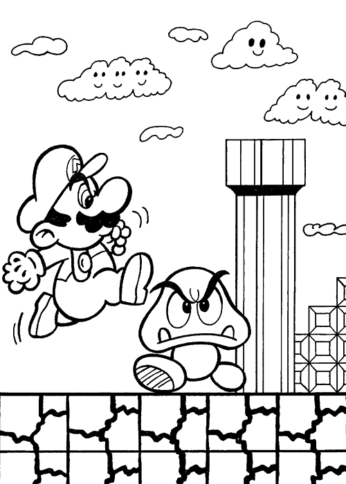 Disegno da colorare: Super Mario Bros. (Videogiochi) #153678 - Pagine da Colorare Stampabili Gratuite