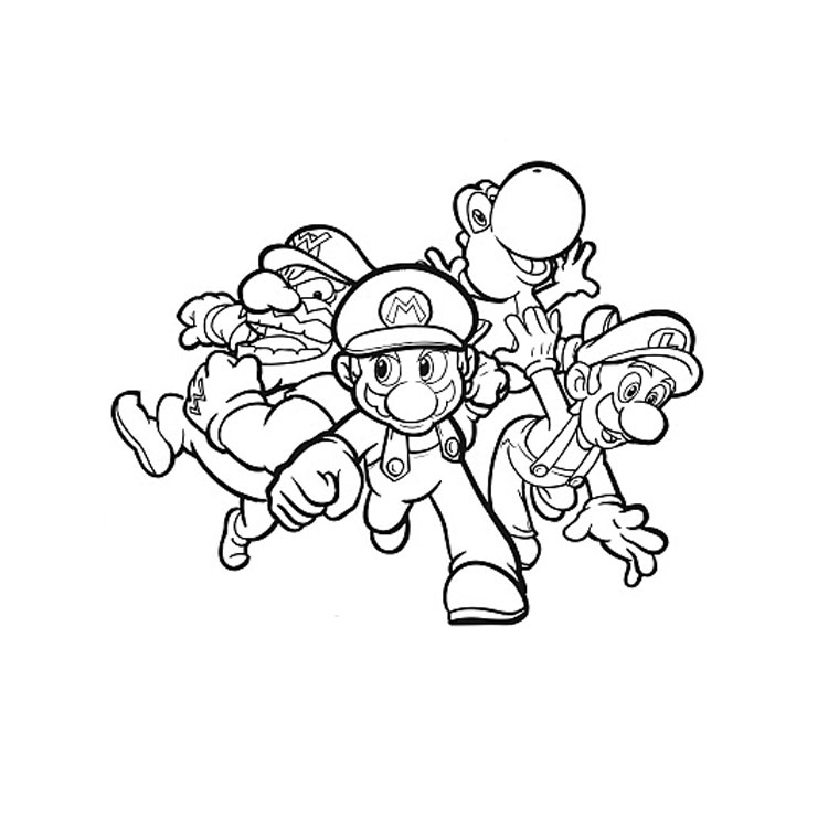 Disegno da colorare: Super Mario Bros. (Videogiochi) #153688 - Pagine da Colorare Stampabili Gratuite