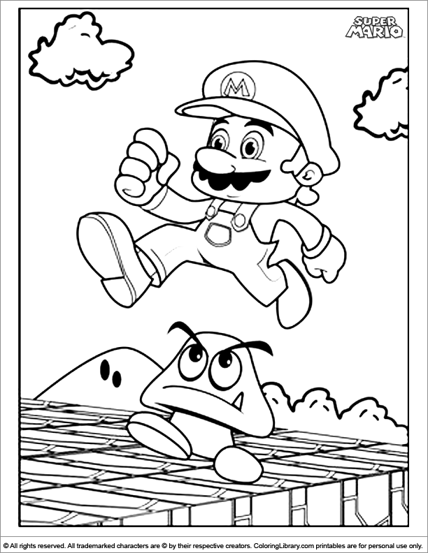 Disegno da colorare: Super Mario Bros. (Videogiochi) #153691 - Pagine da Colorare Stampabili Gratuite