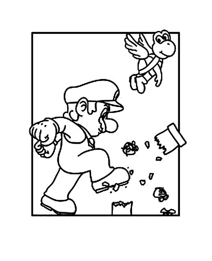 Disegno da colorare: Super Mario Bros. (Videogiochi) #153693 - Pagine da Colorare Stampabili Gratuite